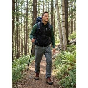 Kuhl RADIKIL Men Pants 38x30 Gray Lightweight Hiking Camping Outdoor Gorpcore